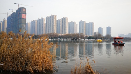 Delta ecological park, Suzhou, Anhuiのeditorial素材
