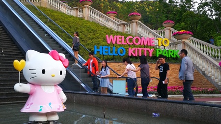 Hangzhou Hello Kitty paradiseのeditorial素材