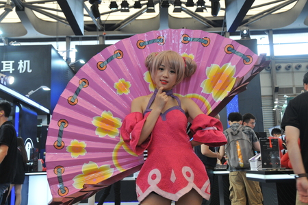 2017 Shanghai ChinaJoyのeditorial素材