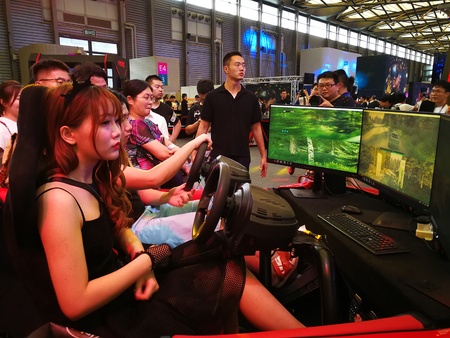 2017 Shanghai ChinaJoyのeditorial素材