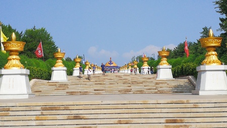 Mausoleum of Genghis Khanのeditorial素材