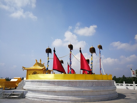 Mausoleum of Genghis Khanのeditorial素材