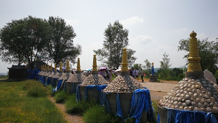 Mausoleum of Genghis Khanのeditorial素材