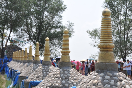 Mausoleum of Genghis Khanのeditorial素材