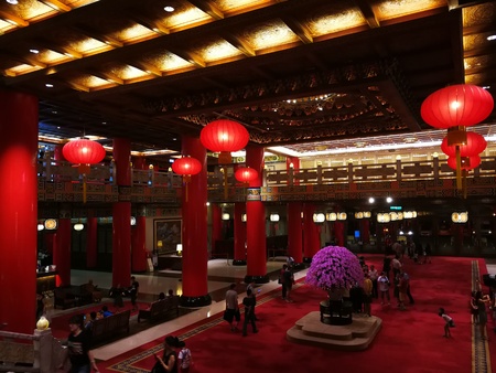 lobby at Grand Hotel taipeiのeditorial素材