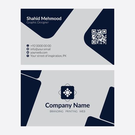 Modern simple, creative, elegant business card templateのイラスト素材