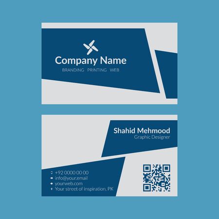 Modern simple, creative, elegant business card template - 04のイラスト素材