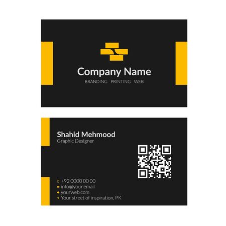 Modern simple, creative, elegant business card template - 06のイラスト素材