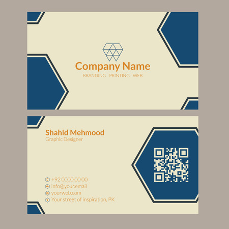 Modern simple, creative, elegant business card template - 10のイラスト素材