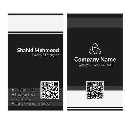 Modern simple, creative, elegant business card template - 16のイラスト素材
