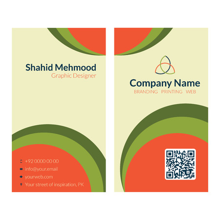 Modern simple, creative, elegant business card template - 17のイラスト素材