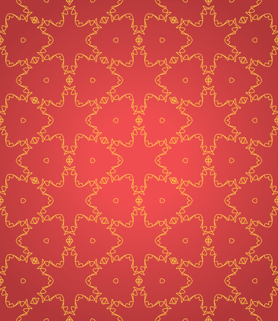 Abstract Vector Seamless geometry pattern flower,geometric background, print, retro texture, fashion designのイラスト素材