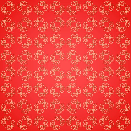 Fashion design Vector Seamless geometry pattern flower, Abstract geometric background, print, retro texture.のイラスト素材