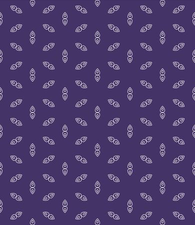 Vector Seamless geometry pattern flower, Abstract geometric background, print, retro texture, fashion designのイラスト素材