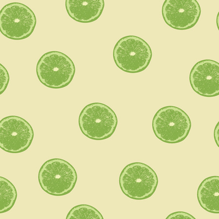 Lemon pattern vector, Seamless pattern, geometric design, vector illustrationのイラスト素材
