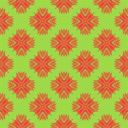 Abstract lines square Seamless vector patternのイラスト素材