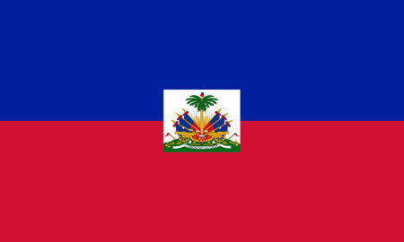 Flag of Haiti - Vector illustration.のイラスト素材