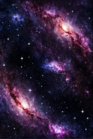 Nebula and galaxies in space. Elements of this image furnished by NASAの素材