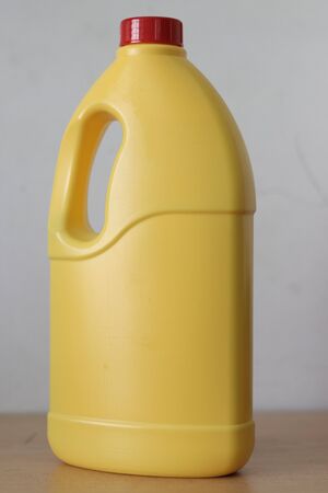 This is a bottle for oils, also for any liquid without labelの写真素材