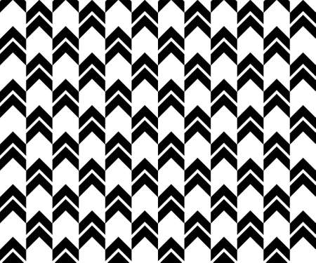 Abstract geometric seamless pattern. Black and white. Modern stylish texture. Vector background.のイラスト素材