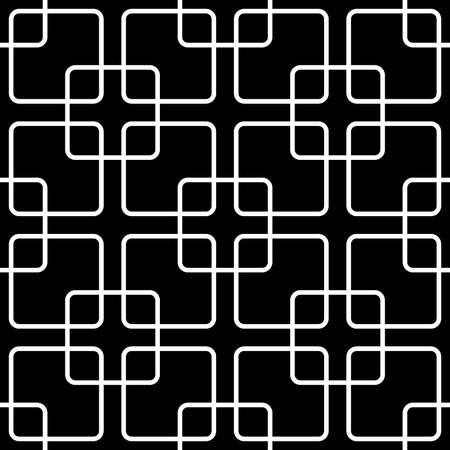 Abstract geometric mesh pattern with intersecting lines grille reticulated cellular pattern.のイラスト素材