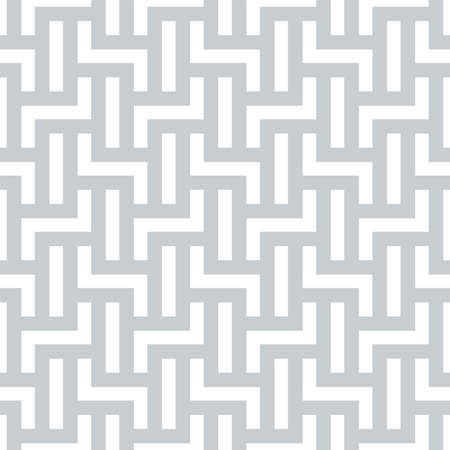 Abstract geometric seamless pattern with interlocking shapes islamic tiling vector background.のイラスト素材