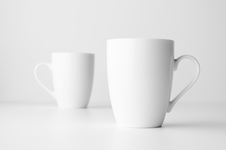 Mug Mock-Up - Two Mugsの写真素材