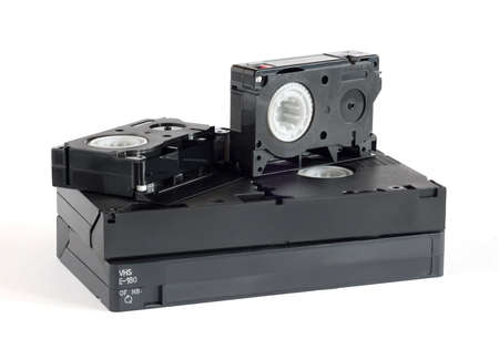 Video Cassette isolated on a white background