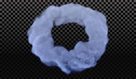 Fog or smoke isolated transparent special effect.のイラスト素材