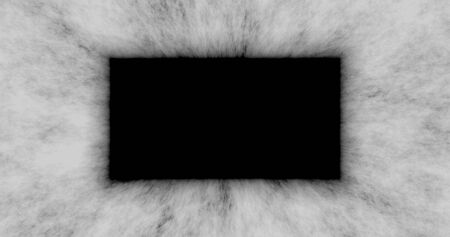 3d rendering. Texture of a black square on a ribbed surface. Designer background.の写真素材
