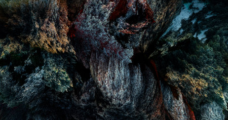 3d rendering. texture of stone or rock with sharp edges. Background for your design.の写真素材