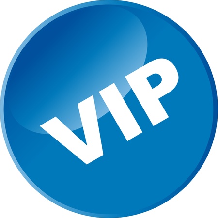VIP web buttonのイラスト素材