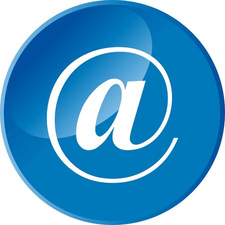 Email web buttonのイラスト素材