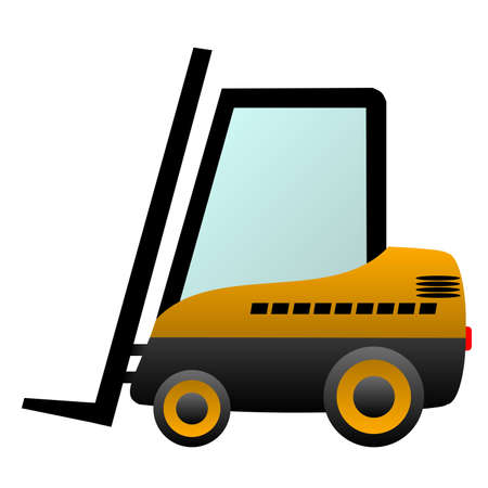 Forklift truckの写真素材