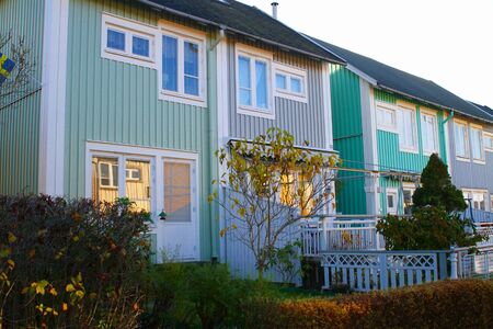 A house, door, window, wallの写真素材