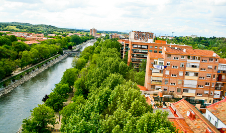 Beautiful nature in summer and springの写真素材