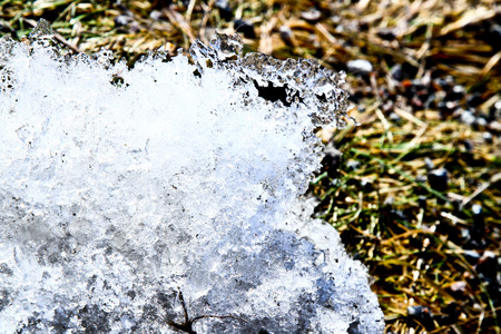 Winter and the snowの写真素材