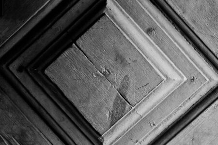 Wooden door as a backgroundの写真素材