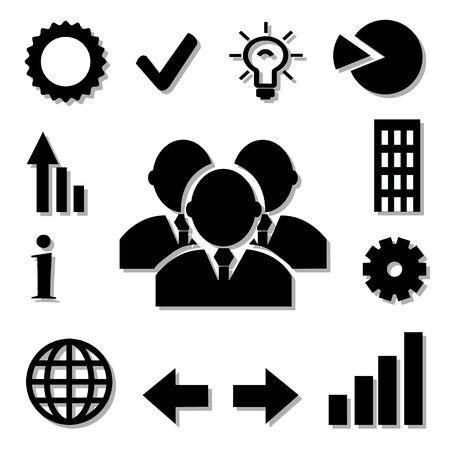 Business Vectors Setのイラスト素材