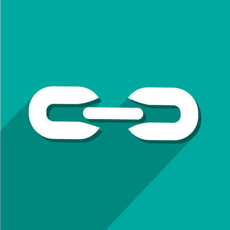 Link icon great for any use. Vector EPS10.のイラスト素材