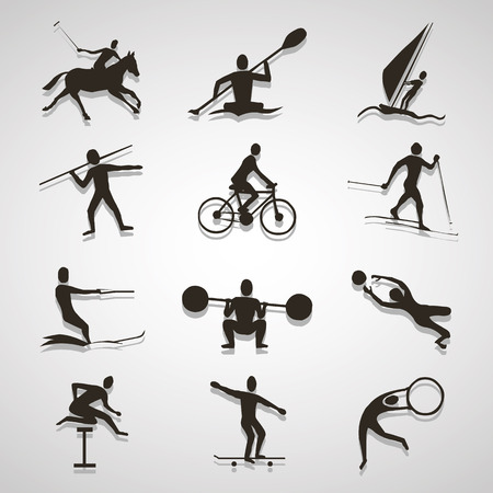 Sport icon great for any use. Vector EPS10.のイラスト素材