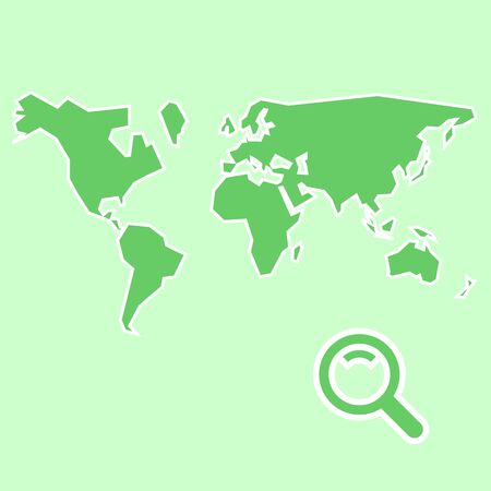 Map icon great for any use. Vector EPS10.のイラスト素材