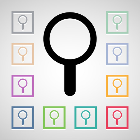 search icon great for any use.のイラスト素材