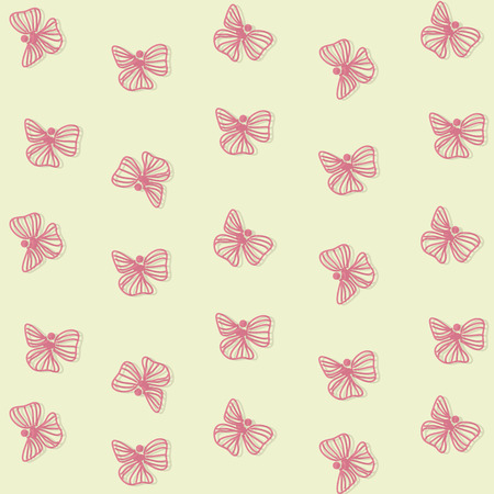 ribbon wallpaper great for any use.のイラスト素材