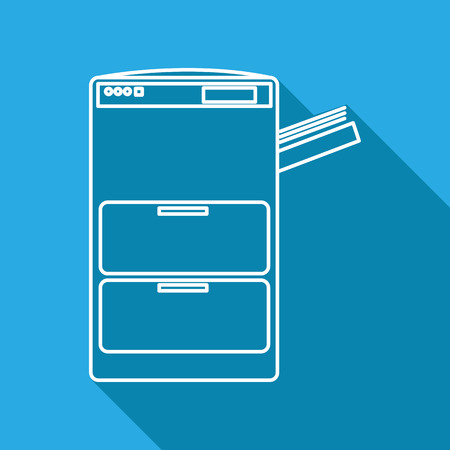Office Multifunction Printer great for any use.のイラスト素材