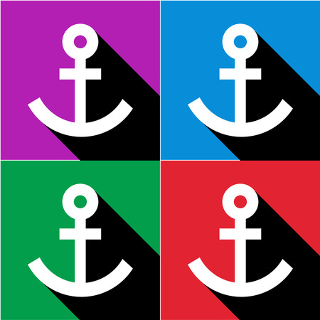 anchor wallpaper great for any use.のイラスト素材