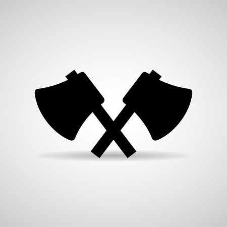 Axe icon great for any use. Vector EPS10.のイラスト素材
