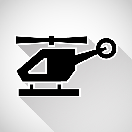helicopters icon great for any use. Vector EPS10.のイラスト素材