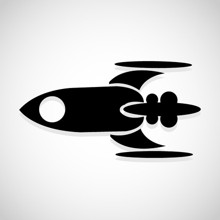 Rocket cons set great for any use. Vector EPS10.のイラスト素材