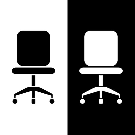 Chair icons set great for any use. Vector EPS10.のイラスト素材